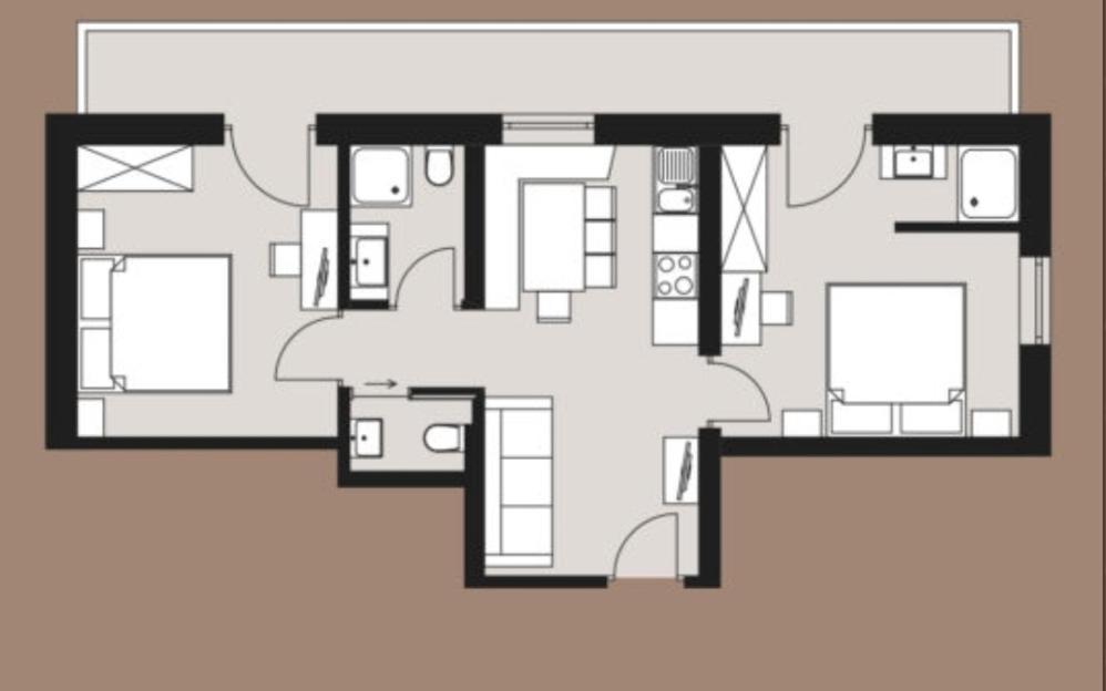 Haus Spielbichl Appartement Sankt Lorenzen Buitenkant foto
